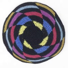 Faith Knitted Kippah for Men and Kids
